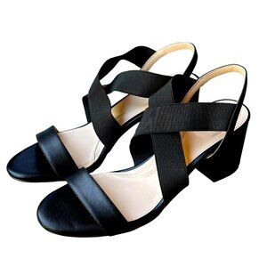 Cole Haan Grand Aniston Elastic Strap Sandals - Size 8